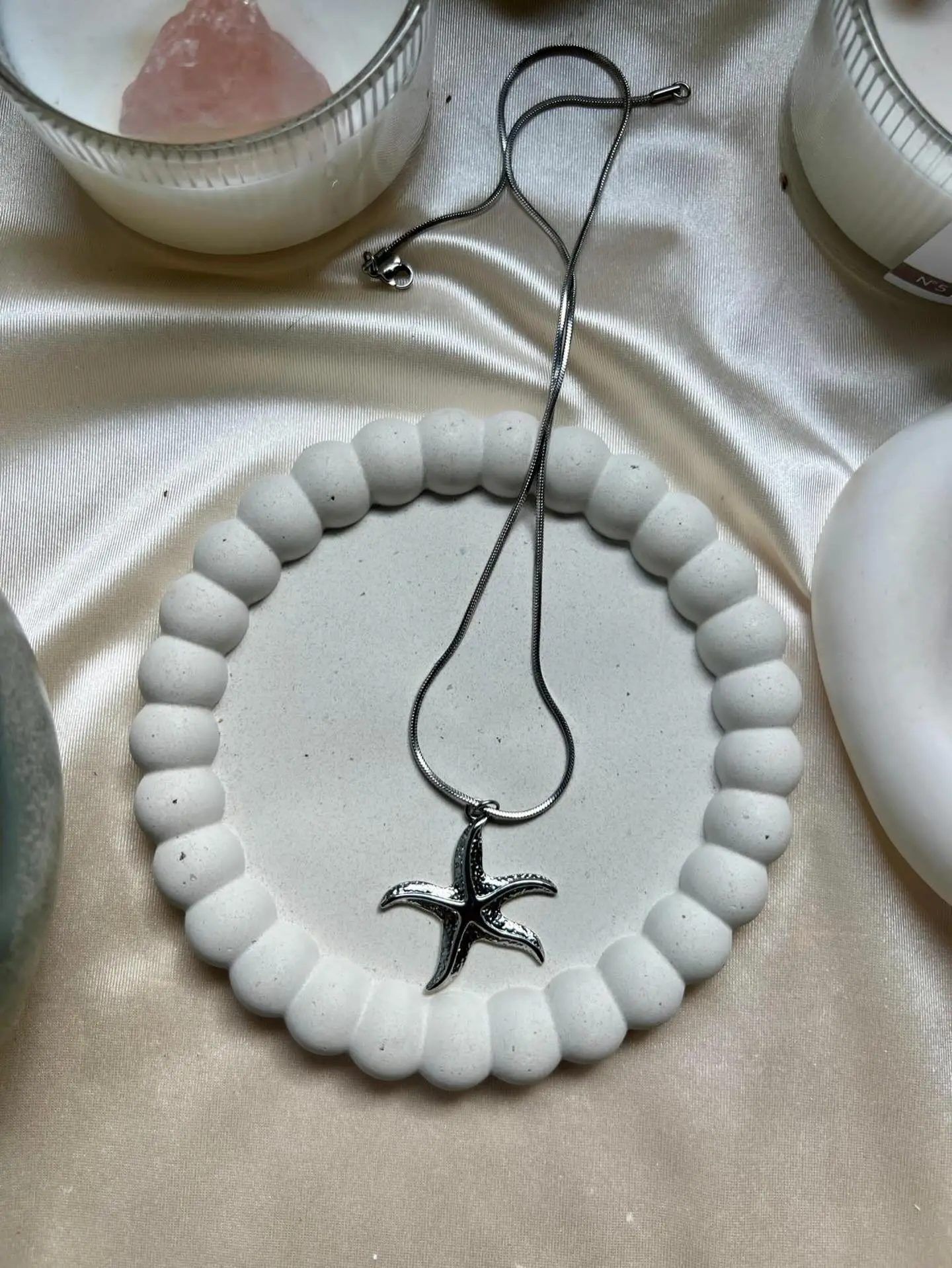 שרשרת כסף סטיינלס סטיל צ׳אנקית במיוחד